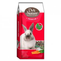 Deli Nature Premium -Mischung Für Empfindliche Zwergkaninchen 15 Kg