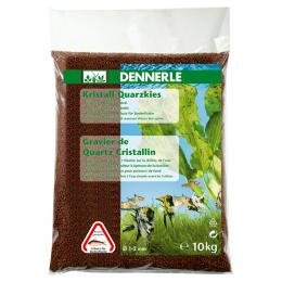 Dennerle Kristall-Quarzkies 1-2 mm (10 kg) - rehbraun