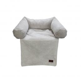 Designed by Lotte Couchkissen Ribbed grau