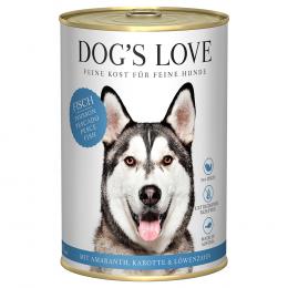 Angebot für Dog´s Love Adult 6 x 400 g - Fisch - Kategorie Hund / Hundefutter nass / Dog´s Love / -.  Lieferzeit: 1-2 Tage -  jetzt kaufen.
