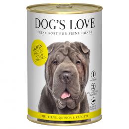Angebot für Dog´s Love Adult 6 x 400 g - Huhn - Kategorie Hund / Hundefutter nass / Dog´s Love / -.  Lieferzeit: 1-2 Tage -  jetzt kaufen.