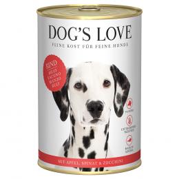 Angebot für Dog´s Love Adult 6 x 400 g - Rind - Kategorie Hund / Hundefutter nass / Dog´s Love / -.  Lieferzeit: 1-2 Tage -  jetzt kaufen.