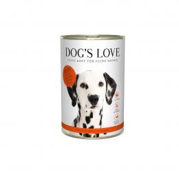 Dog's Love Classic Rind mit Apfel, Spinat und Zucchini 6x400g