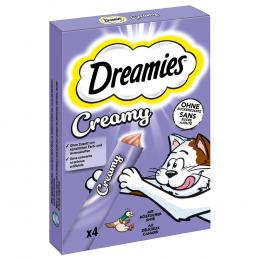 Angebot für Dreamies Creamy Snacks - Sparpaket Ente (44 x 10 g) - Kategorie Katze / Katzensnacks / Dreamies / Die Klassiker.  Lieferzeit: 1-2 Tage -  jetzt kaufen.