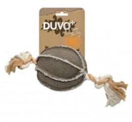 Duvo Plus Leinwand Hundesdie Hautzeugball Mit Schnur 34X14X12 Cm