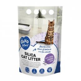 Duvo Plus Silica-Streu Für Katzen Lavendel 5 L