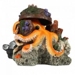 Ebi Stray Octopus Aquarium Dekoration 15 Cm