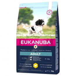 Eukanuba Adult Medium Breed Huhn - Sparpaket: 2 x 3 kg