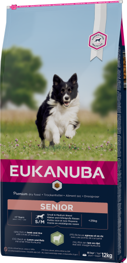 Eukanuba Senior Lamb & Rice Kleine & Mittlere Rassen 2,5 Kg