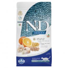 Farmina N&D Ocean gesundes Getreide Kabeljau & Orange Adult - Sparpaket: 3 x 1,5 kg