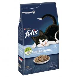 Angebot für Felix Senior Sensations - 4 kg - Kategorie Katze / Katzenfutter trocken / Felix / Felix Sensations.  Lieferzeit: 1-2 Tage -  jetzt kaufen.