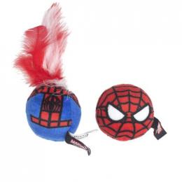 For Fan Pets Spiderman Katzenspielzeug 2 Stück 6X6 Cm