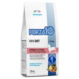 Forza10 Mini Diet Low Grain mit Schwein & Kartoffeln - Sparpaket: 2 x 1,5 kg