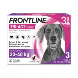 Frontline Tri-Act Large Rasse 20-40 Kg 6 Pipetten