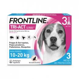 Frontline Tri-Act Medium Rasse 10-20 Kg 6 Pipetten