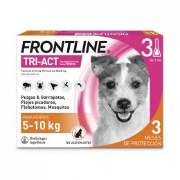 Frontline Tri-Act Small Rasse 5-10 Kg 6 Pipetten