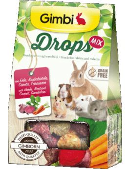 Gimborn Gimbi Drops Mischen Futter Für Kaninchen Und Nagetiere 50
