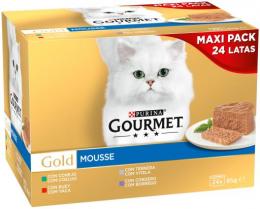 Gourmet Pate Packung: Ox, Kaninchen, Lamm Und Kalb  96X85 Gr