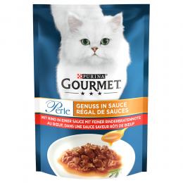 Angebot für Gourmet Perle Genuss in Soße 26 x 85 g - Rind - Kategorie Katze / Katzenfutter nass / Gourmet Perle/Soup / Gourmet Perle.  Lieferzeit: 1-2 Tage -  jetzt kaufen.