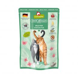 GranataPet Katze - Delicatessen Pouch Wild PUR 6x85g