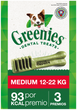 Greenies Natürlicher Zahnärztlicher Snack Für Mittelgroße Hunde  6