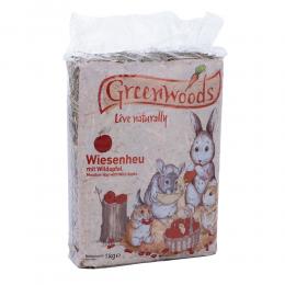 Greenwoods Wiesenheu 1 kg Wildapfel  - 3 x 1kg