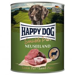 Happy Dog Sensible Pure 6 x 800 g - Neuseeland (Lamm Pur)