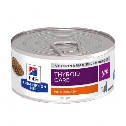 Hill's Prescription Diet y/d Thyroid Care - Sparpaket: 24 x 156 g