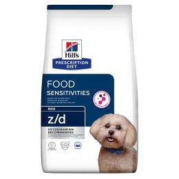 Angebot für Hill's Prescription Diet z/d Food Sensitivities Mini - Sparpaket: 3 x 1 kg - Kategorie Hund / Hundefutter trocken / Hill's Prescription Diet / Unverträglichkeiten & Allergien.  Lieferzeit: 1-2 Tage -  jetzt kaufen.