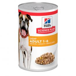 Angebot für Hill's Science Plan Adult 1-6 Light - 12 x 370 g - Kategorie Hund / Hundefutter nass / Hill’s Science Plan / Adult.  Lieferzeit: 1-2 Tage -  jetzt kaufen.