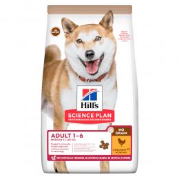 Angebot für Hill's Science Plan Adult 1-6 No Grain Medium mit Huhn - Sparpaket: 2 x 14 kg - Kategorie Hund / Hundefutter trocken / Hill's Science Plan / No Grain.  Lieferzeit: 1-2 Tage -  jetzt kaufen.