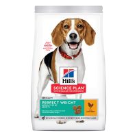 Angebot für Hill's Science Plan Adult 1+ Perfect Weight Medium mit Huhn - 12 kg - Kategorie Hund / Hundefutter trocken / Hill's Science Plan / Hill's Perfect Weight.  Lieferzeit: 1-2 Tage -  jetzt kaufen.