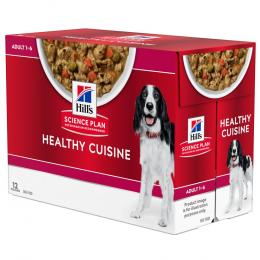 Hill’s Science Plan Adult Healthy Cuisine mit Huhn - 24 x 90 g
