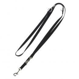 HUNTER Set: Halsband Ecco Sport + Hundeleine, schwarz - Halsband Größe S + Leine 200 cm, 15 mm