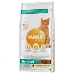 IAMS Advanced Nutrition Sterilised Cat mit Huhn - 3 kg