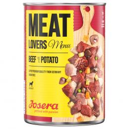 Angebot für Josera Meatlovers Menü 6 x 800 g - Rind & Kartoffel - Kategorie Hund / Hundefutter nass / Josera / -.  Lieferzeit: 1-2 Tage -  jetzt kaufen.