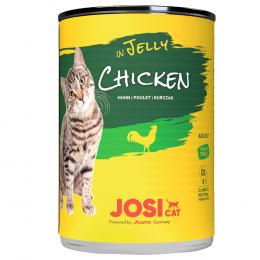 Angebot für JosiCat in Gelee 12 x 400 g - Huhn - Kategorie Katze / Katzenfutter nass / JosiCat / -.  Lieferzeit: 1-2 Tage -  jetzt kaufen.