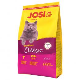 Angebot für JosiCat Sterilised Classic Lachs - 650 g - Kategorie Katze / Katzenfutter trocken / Josera / Josera Josicat.  Lieferzeit: 1-2 Tage -  jetzt kaufen.