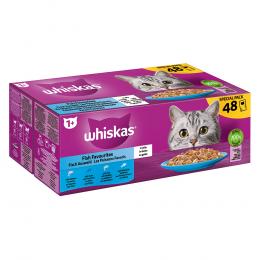Angebot für Jumbopack Whiskas 1+ Adult Frischebeutel 96 x 85 g - Fisch Auswahl in Gelee - Kategorie Katze / Katzenfutter nass / Whiskas / Whiskas Adult.  Lieferzeit: 1-2 Tage -  jetzt kaufen.