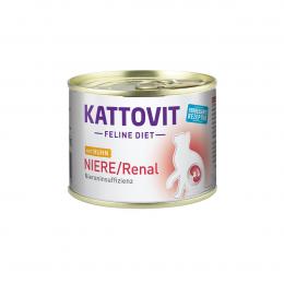 Kattovit Feline Diet Niere Renal Huhn 12x185g