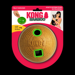 Kong Bamboo Snack Dispenser Ball Für Hunde 12 Cm