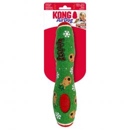KONG Holiday AirDog® Squeaker Stick - ca. L 28 x Ø 6 cm