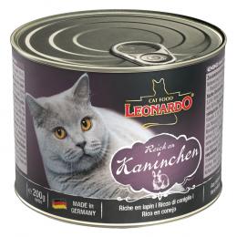 Angebot für Leonardo Katzenfutter All Meat 24 x 200 g - Reich an Kaninchen - Kategorie Katze / Katzenfutter nass / Leonardo / Dosen.  Lieferzeit: 1-2 Tage -  jetzt kaufen.