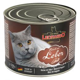 Angebot für Leonardo Katzenfutter All Meat 24 x 200 g - Reich an Leber - Kategorie Katze / Katzenfutter nass / Leonardo / Dosen.  Lieferzeit: 1-2 Tage -  jetzt kaufen.
