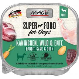 MAC's Dog Kaninchen, Wild & Ente 10x150g