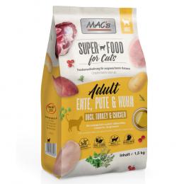 MAC's Superfood for Cats Adult Ente, Pute & Huhn - 1,5 kg