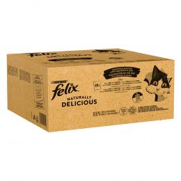Angebot für Megapack Felix Naturally Delicious 80 x 80 g - Geschmacksvielfalt vom Land - Kategorie Katze / Katzenfutter nass / Felix / Naturally Delicious.  Lieferzeit: 1-2 Tage -  jetzt kaufen.