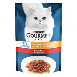 Angebot für Megapack Gourmet Perle 52 x 85 g - Rind - Kategorie Katze / Katzenfutter nass / Gourmet Perle/Soup / Gourmet Perle.  Lieferzeit: 1-2 Tage -  jetzt kaufen.