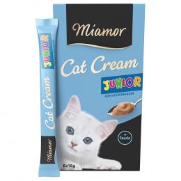 Miamor Cat Cream Junior-Cream -Sparpaket 66 x 15 g