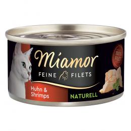 Angebot für Miamor Feine Filets Naturelle 12 x 80 g - Huhn & Shrimps - Kategorie Katze / Katzenfutter nass / Miamor / Miamor Feine Filets Naturelle.  Lieferzeit: 1-2 Tage -  jetzt kaufen.